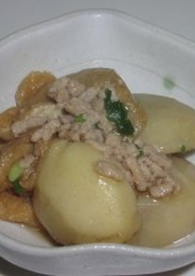 里芋と油揚げの煮物-レシピのメイン写真