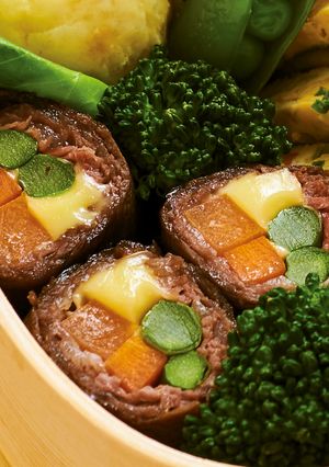 アスパラガスとチーズの牛肉巻き-レシピのメイン写真