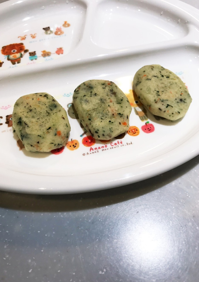 離乳食中期☆じゃがいもタラ(ツナ)おやき-レシピのメイン写真