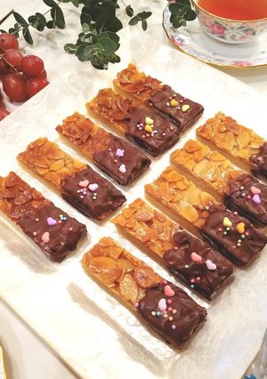 キャロブシロップでフロランタン♡-レシピのメイン写真