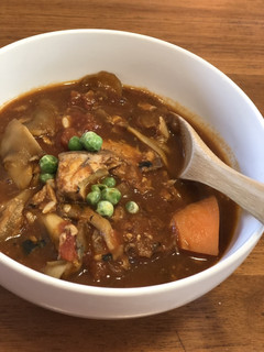 サバ水煮缶とトマト缶のスープ-レシピのメイン写真