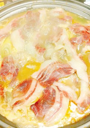 イノシシ鍋・牡丹鍋・ピリ辛とり野菜味噌-レシピのメイン写真