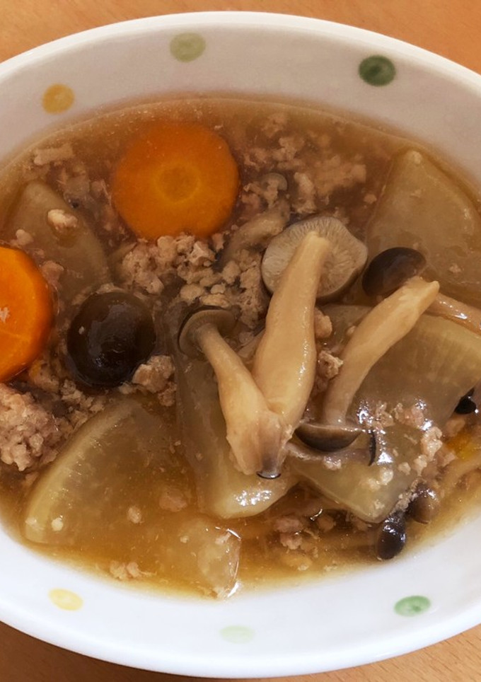 子供も大人も大好き！簡単とろとろ大根煮-レシピのメイン写真