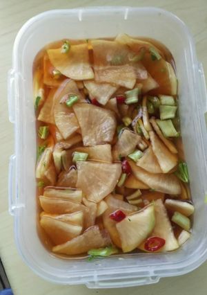 大根の醤油漬け-レシピのメイン写真