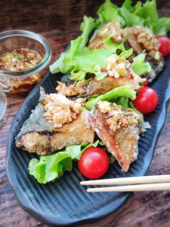 10分で簡単♪サバ竜田の香味だれ-レシピのメイン写真
