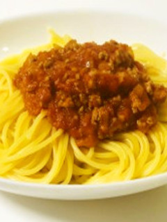 ミートソーススパゲティ-レシピのメイン写真