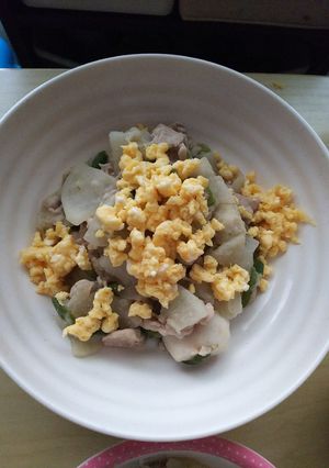 大根と里いもの白だし炒め-レシピのメイン写真