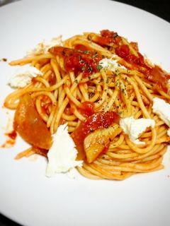 ♪エリンギのトマトソースパスタ♪-レシピのメイン写真