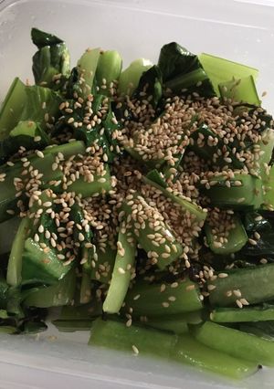 最速!!!レンジだけ小松菜昆布-レシピのメイン写真