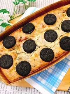 【バレンタイン】クッキー入りチーズケーキ-レシピのメイン写真