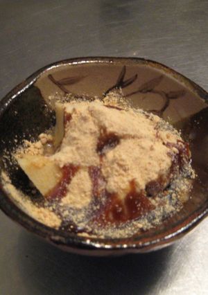 ミルク高野豆腐 with 黒蜜きな粉♪-レシピのメイン写真