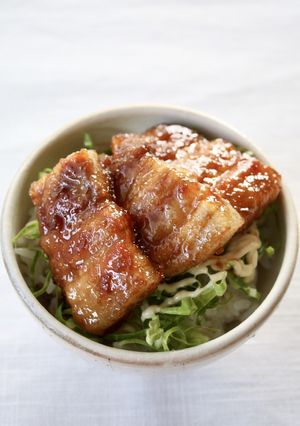 柔らかジューシーな【ばら丼】豚ばら丼-レシピのメイン写真