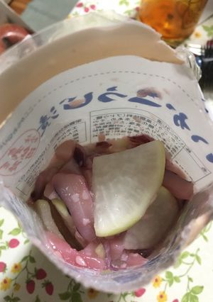 イカ麹大根-レシピのメイン写真