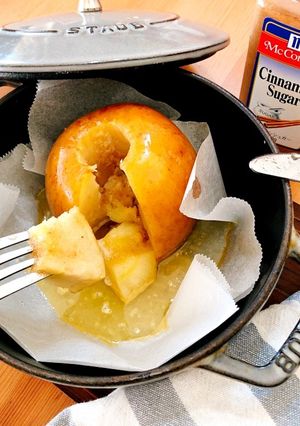 staubで焼きリンゴ♪-レシピのメイン写真