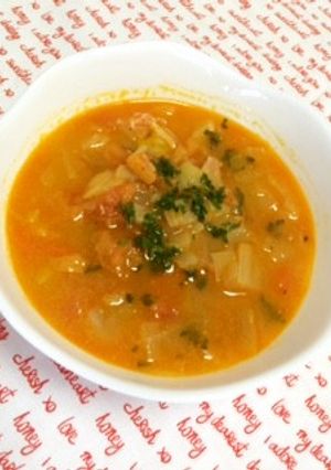 からだに優しい冬野菜のミネストローネ-レシピのメイン写真