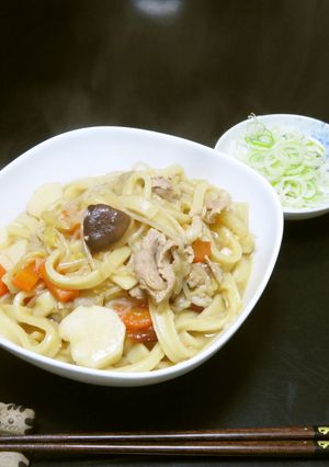 簡単・失敗無し☆ほうとうを自分の味付けで-レシピのメイン写真