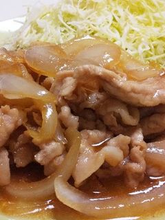 ほんのり甘め♪たっぷりタレの生姜焼き-レシピのメイン写真
