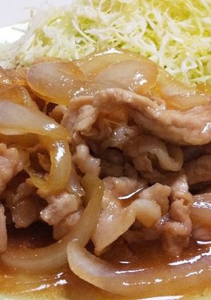 ほんのり甘め♪たっぷりタレの生姜焼き-レシピのメイン写真