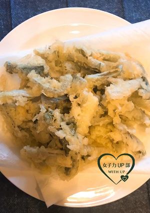 サクサク☆野沢菜の天ぷら-レシピのメイン写真