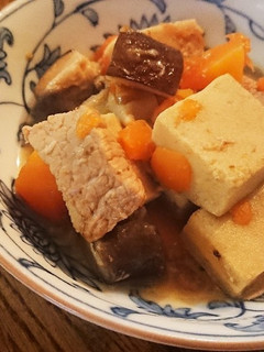 豚肉と高野豆腐の甘酒醤油煮-レシピのメイン写真