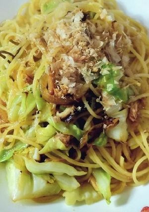塩昆布の和パスタ-レシピのメイン写真