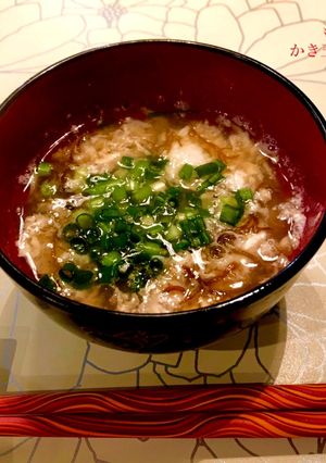 もずくのかき玉味噌汁-レシピのメイン写真