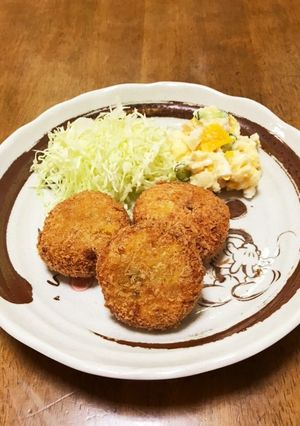 女子と子供が大好き♪かぼちゃコロッケ-レシピのメイン写真