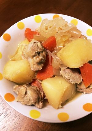 時短肉入れて10分！煮崩れない鶏肉じゃが-レシピのメイン写真
