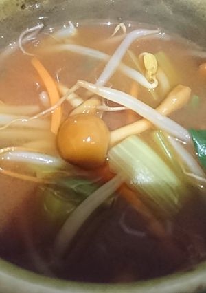 野菜たっぷり赤だし-レシピのメイン写真