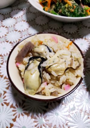 我が家のかき飯-レシピのメイン写真