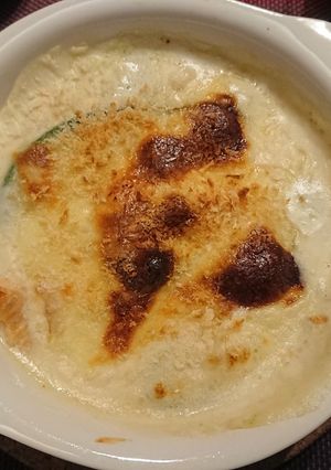 アボカドとサーモンのグラタン-レシピのメイン写真