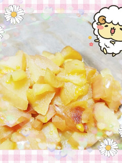 マクロビ☆りんごとみかんのコンポート-レシピのメイン写真