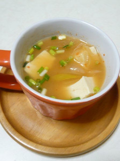 キムチ豆腐スープ-レシピのメイン写真