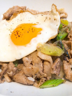 豚こまとアスパラのネギ塩丼♪-レシピのメイン写真