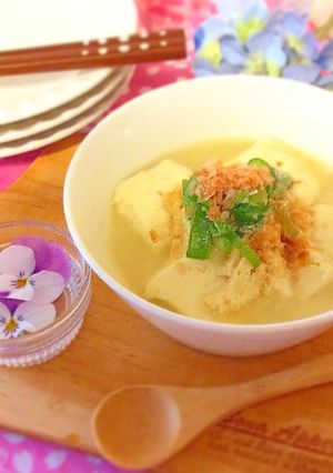我が家流☆とろとろ温泉湯豆腐-レシピのメイン写真