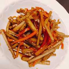 A picture of 簡単！おいしいきんぴらごぼう.
