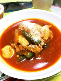 鶏ササミのトマト煮(๑´ω`๑)♡-レシピのメイン写真