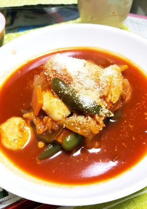 鶏ササミのトマト煮(๑´ω`๑)♡-レシピのメイン写真