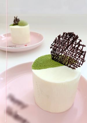 抹茶とホワイトチョコのムース-レシピのメイン写真