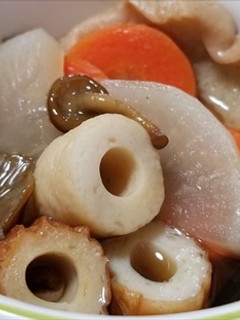 ナメコ、人参、大根の旨煮・醤油味-レシピのメイン写真