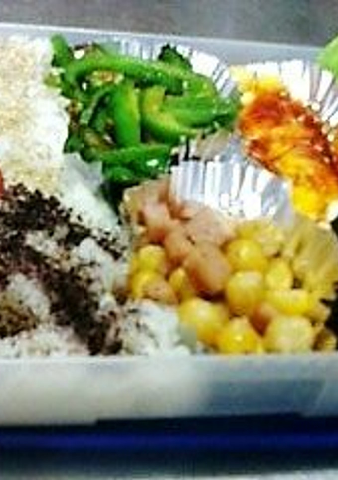 今日のお弁当-レシピのメイン写真
