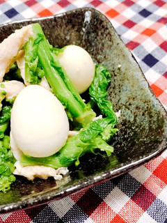 旬を先取り!菜の花の辛子和え!-レシピのメイン写真