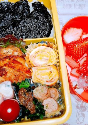 女子高生のお弁当　163-レシピのメイン写真
