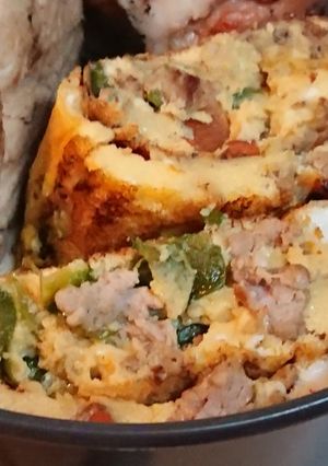 牛肩ロースの彩りオムレツ-レシピのメイン写真