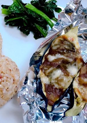 なすボート#ワンプレート朝ご飯-レシピのメイン写真