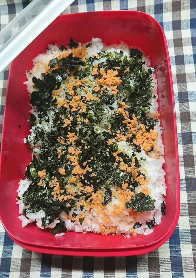 残ったご飯は、海苔と鮭フレークで冷凍-レシピのメイン写真