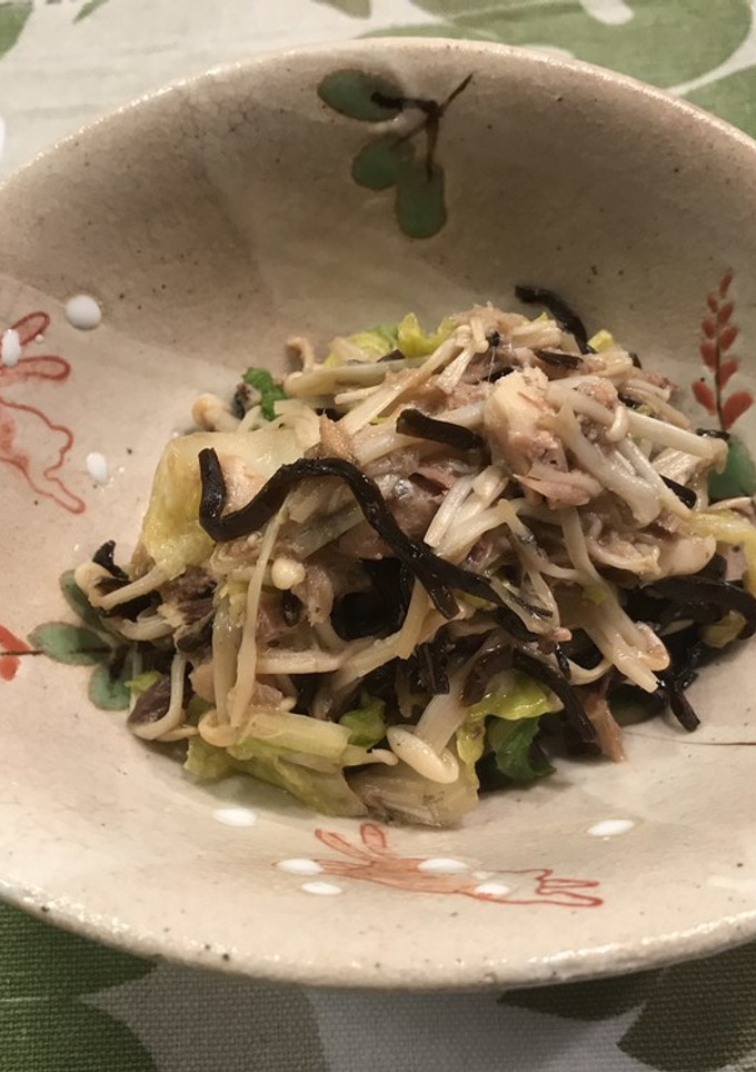 白菜と鯖缶の和え物-レシピのメイン写真