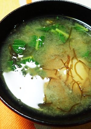 じゃが芋ともずくの味噌汁-レシピのメイン写真