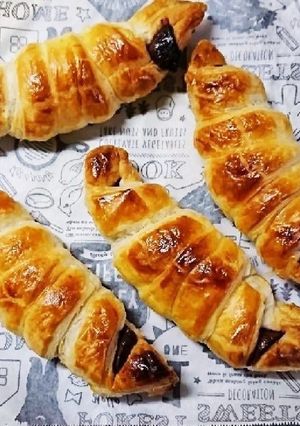 冷凍パイシートで小さなチョコクロワッサン-レシピのメイン写真