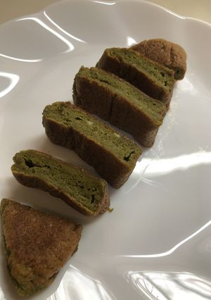 甘い抹茶で美味しいふわふわ卵焼き-レシピのメイン写真
